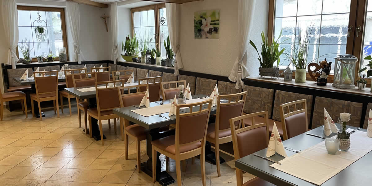 Restaurant & Speisekarte
